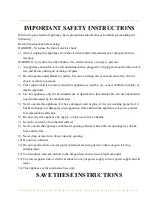 Preview for 2 page of Neox Chairman TS-97S Instruction Manual