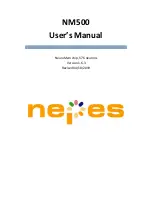 Preview for 1 page of Nepes NM500 User Manual