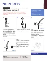 Предварительный просмотр 2 страницы Nephros DSU-H 70-0286 Installation Manual