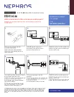 Preview for 1 page of Nephros DSU-H In-Line Installation Manual