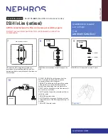 Preview for 2 page of Nephros DSU-H In-Line Installation Manual