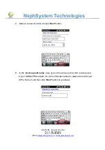 Preview for 19 page of NephSystem Technologies N320 Quick Start Manual