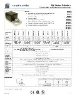 Neptronic BM000 Specification And Installation Instructions предпросмотр