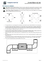 Предварительный просмотр 4 страницы Neptronic CMU Series Specification And Installation Instructions