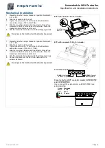 Предварительный просмотр 4 страницы Neptronic EVCB Series Specification And Installation Instructions