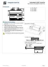 Предварительный просмотр 2 страницы Neptronic EVCB14NIT4X/TRL24 Series Specification And Installation Instructions