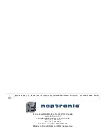 Preview for 20 page of Neptronic EVCBM14NIT2S Specification And Installation Instructions