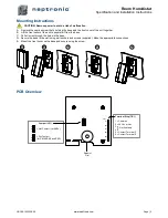 Предварительный просмотр 2 страницы Neptronic HRC20 Specification And Installation Instructions