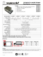 Предварительный просмотр 1 страницы Neptronic LT060X11 Specification & Installation Instructions