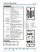 Предварительный просмотр 2 страницы Neptronic PTC User Manual