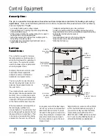 Предварительный просмотр 3 страницы Neptronic PTC User Manual