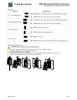 Preview for 3 page of Neptronic SARB24TG Installation Instructions And Specification