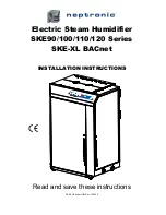 Preview for 1 page of Neptronic SKE100 Installation Instructions Manual