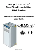 Preview for 1 page of Neptronic SKG Series User Manual