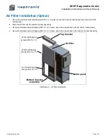 Предварительный просмотр 14 страницы Neptronic SKVF 15 Series Installation Instructions And User Manual