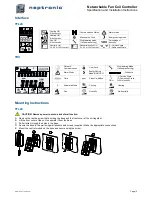 Предварительный просмотр 4 страницы Neptronic TFL24 Specification And Installation Instructions