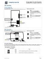 Предварительный просмотр 7 страницы Neptronic TFL24 Specification And Installation Instructions