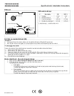 Preview for 3 page of Neptronic TM000N Specification & Installation Instructions