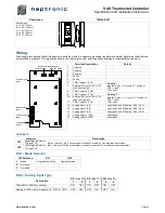 Предварительный просмотр 2 страницы Neptronic TRO24-EXT1 Installation Instructions Manual