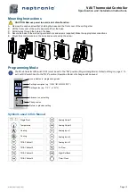 Предварительный просмотр 3 страницы Neptronic TRO24T4XYZ1 Specification And Installation Instructions