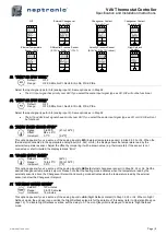 Предварительный просмотр 9 страницы Neptronic TRO24T4XYZ1 Specification And Installation Instructions