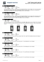 Предварительный просмотр 10 страницы Neptronic TRO24T4XYZ1 Specification And Installation Instructions