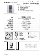 Neptronic TRO5404 Installation Instructions предпросмотр