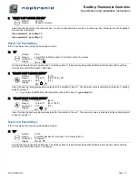 Preview for 10 page of Neptronic TRT2422 Specification And Installation Instructions