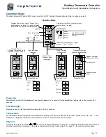 Preview for 15 page of Neptronic TRT2422 Specification And Installation Instructions