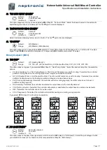 Предварительный просмотр 11 страницы Neptronic TSUB00 Series Specification And Installation Instructions