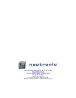 Preview for 32 page of Neptronic WP Series Installation Instructions And User Manual