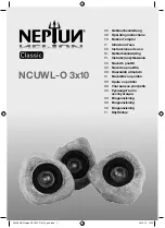 NEPTUN classic NCUWL-O 3x10 Operating Instructions Manual preview