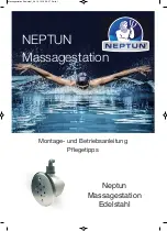 Neptun MassageStation Installation And Operating Instrucitons preview