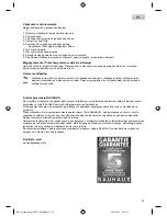 Предварительный просмотр 39 страницы Neptun NCTS-O 1400 Operating Instructions Manual