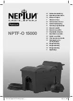 Предварительный просмотр 1 страницы Neptun Premium NPTF-O 15000 Operating Instructions Manual