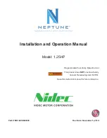 Neptune 1.25HP Installation And Operation Manual preview