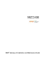 Предварительный просмотр 3 страницы Neptune 13458-000 Installation And Maintenance Manual