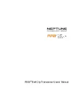 Preview for 4 page of Neptune ARB R900 User Manual