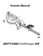 Neptune Challenge AR Rower Owner'S Manual preview