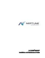 Preview for 3 page of Neptune E-CODER R900i Installation And Maintenance Manual