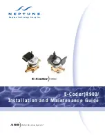 Preview for 2 page of Neptune E-Coder)R900i Installation And Maintenance Manual