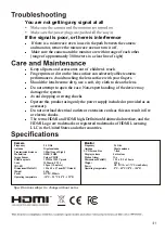 Preview for 34 page of Neptune NE7MHDWCB User Manual