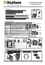 Neptune NECPLBGN Installation Manual preview