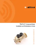 Neptune TRU/FLO Installation And Maintenance Manual preview