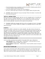 Preview for 4 page of Neptune WXM Setup Manual