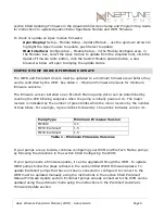 Preview for 5 page of Neptune WXM Setup Manual