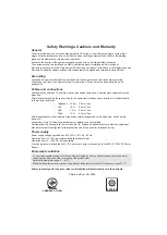 Preview for 2 page of Nera Saturn BM Marine Installation Manual