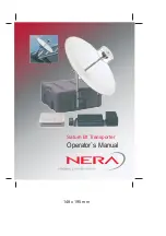 Nera Saturn Bt Operator'S Manual preview