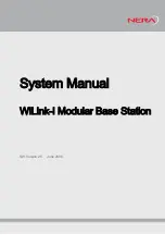 Предварительный просмотр 1 страницы Nera WiLink-I 3000 System Manual