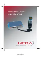 Nera WorldPhone Liberator User Manual предпросмотр